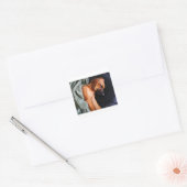rhodezisch-ridgeback-snuggy vierkante sticker (Envelop)