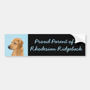 Rhodezische doorbelastingsschildering - Oorspronke Bumpersticker