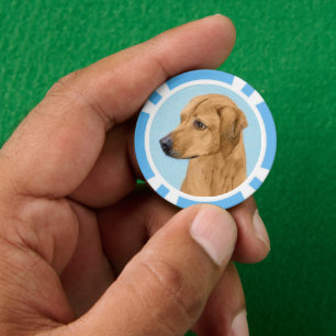 Rhodezische doorbelastingsschildering - Oorspronke Poker Chips