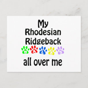 Rhodezische ingeback Walt Design Briefkaart