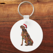 Rhodezische kerstverlichting met racistische racis sleutelhanger (Voorkant)