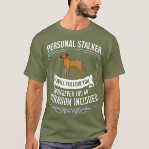 Rhodezische Ridgeback Dog Puppies Eigenaar Lover _ T-shirt