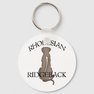 Rhodezische rugzak met tekst sleutelhanger