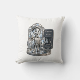 Rhodium karakter van ATOMIVRA™ Kussen