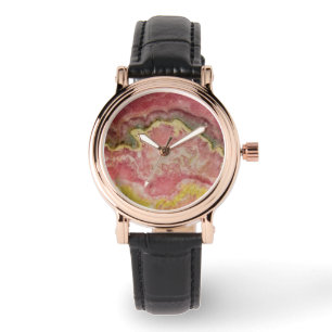Rhodochrosite Horloge