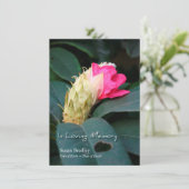 Rhododendron 2 Célébration de la vie Invitation (Debout devant)
