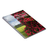 Rhododendron en Schilderachtig Uitzicht in Schotla Notitieboek (Rechterzijde)