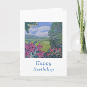 Rhododendron Flowers Kaart