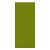 Rhododendron orange yellow fall wedding menu card (Dos)