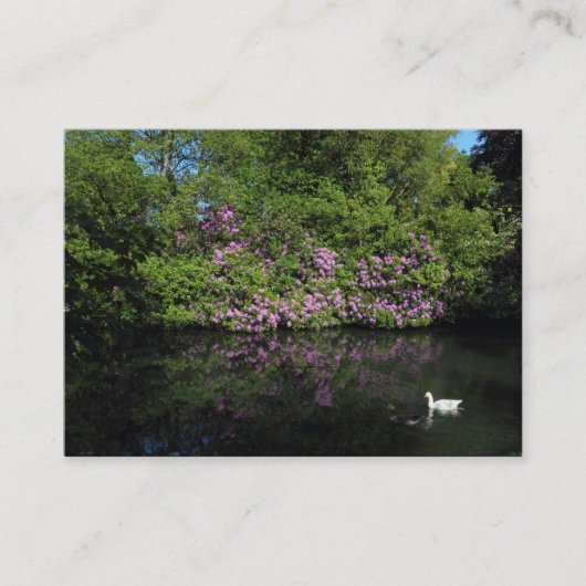 Rhododendrons Visitekaartje (Voorkant)