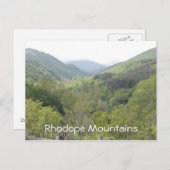 Rhodope Mountains Briefkaart (Voorkant / Achterkant)