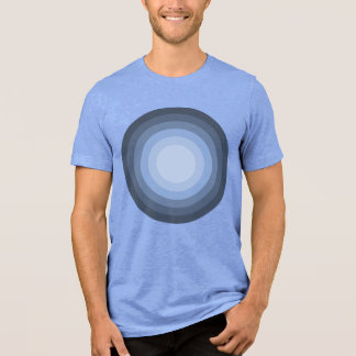 Rholmn (Blauw gekleurd) Tri-Blend Shirt