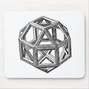 Rhombicuboctahedron, Leonardo Da Vinci Muismat