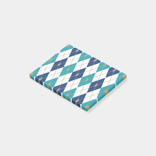 Rhombus Colour Combination 5 Post-it® Notes (Schuin)