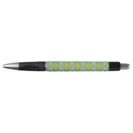 Rhombus Geometrical Green Blue  Pen