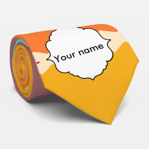 Rhombus rijen abstract ontwerp stropdas