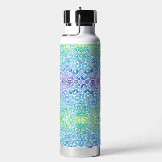 Rhonda Mosaic Water Bottle Waterfles (Rechts)