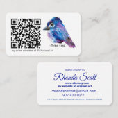 rhonda scott visitekaartjes (Voorkant / Achterkant)