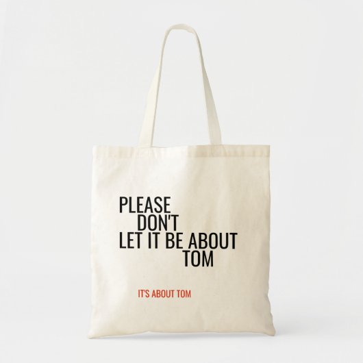 RHONY Canvas tas (Voorkant)
