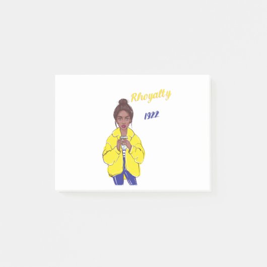 Rhoyaliteit 1922 post-it® notes (Voorkant)