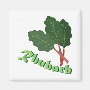 Rhubarb Magneet