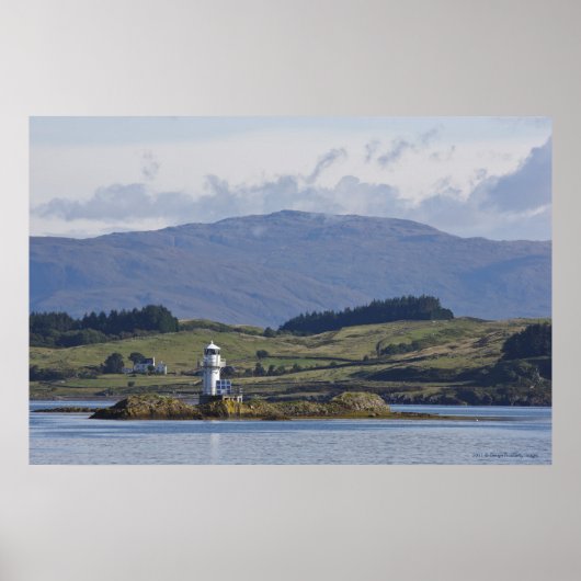 Rhue Lighthouse Poster (Voorkant)