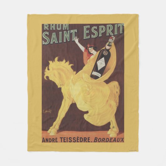 Rhum Saint Esprit - Andre Teissedre Promo Fleece Deken (Voorkant)