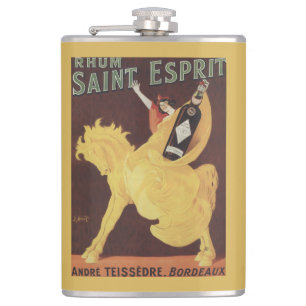 Rhum Saint Esprit - Andre Teissedre Promo Heupfles