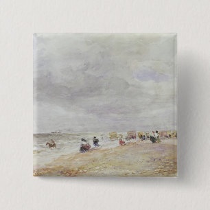 Rhyl Sands Vierkante Button 5,1 Cm