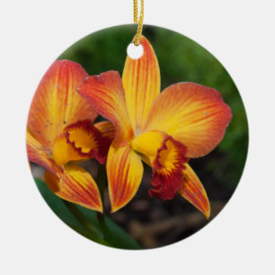 Rhyncattleanthe Love Tapestry Keramisch Ornament