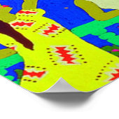 Rhythm en wortelen poster (Hoek)