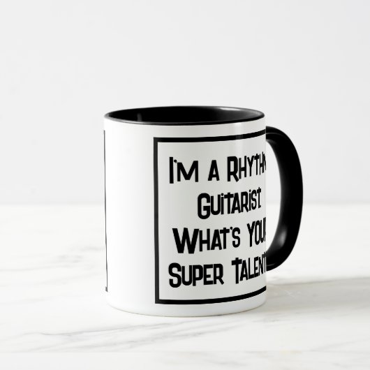 Rhythm Guitarist Super Talent. Mok met twee toonko (Voorkant rechts)