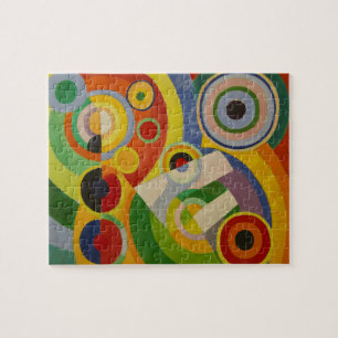Rhythm Joie de vivre van Robert Delaunay 1930 Legpuzzel