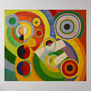 Rhythm Joie de vivre van Robert Delaunay 1930 Poster