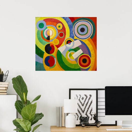 Rhythm, Joy of Life | Robert Delaunay | Poster (Thuiskantoor)