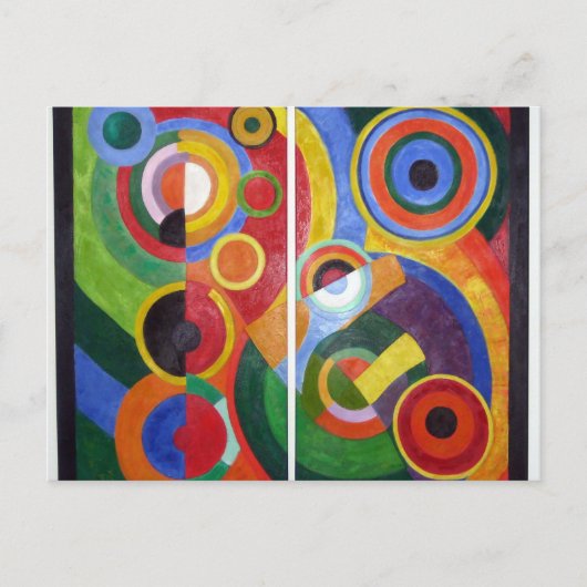 Rhythm van Robert Delaunay Briefkaart (Voorkant)