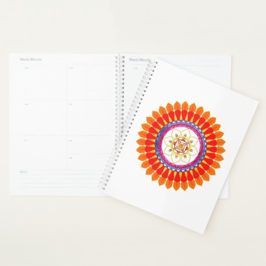 Rhythmic Euphoria Mandala Planner (Display)