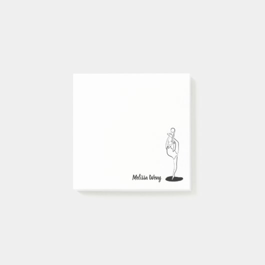 Rhythmic Gymnast Post-it® Notes (Voorkant)