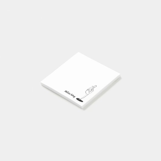 Rhythmic Gymnast Post-it® Notes (Schuin)