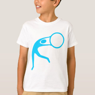 Rhythmic Gymnastic Cijfer - Sky Blue T-shirt