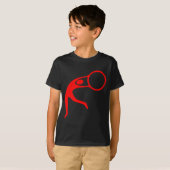 Rhythmic Gymnastic Figuur - Rood T-shirt (Voorkant volledig)