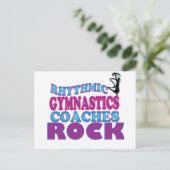 Rhythmic Gymnastics Coaches Gifts Briefkaart (Staand voorkant)