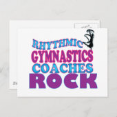 Rhythmic Gymnastics Coaches Gifts Briefkaart (Voorkant / Achterkant)