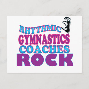 Rhythmic Gymnastics Coaches Gifts Briefkaart