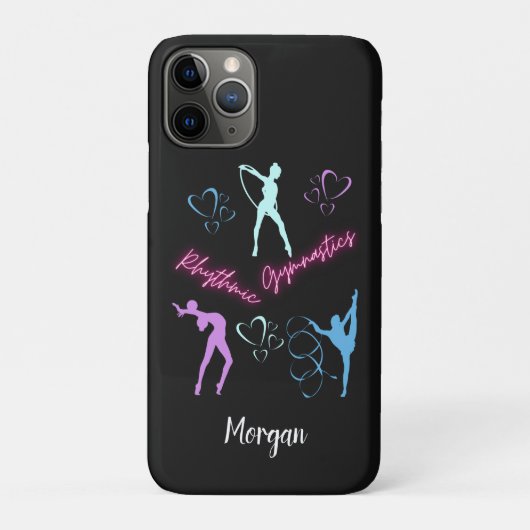 Rhythmic Gymnastics Hoop, Ribbon and Ball Case-Mate iPhone Case (Achterkant)