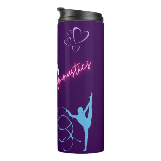 Rhythmic Gymnastics Hoop, Ribbon and Ball Thermosbeker (Geroteerd rechts)