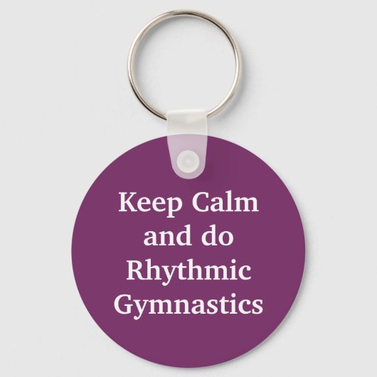 Rhythmic Gymnastics keychain gifts and accessories (Voorkant)