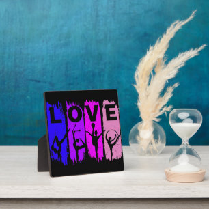 Rhythmic Gymnastics Love Fotoplaat