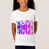 Rhythmic Gymnastics Love T-Shirt (Voorkant)