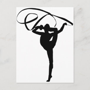 Rhythmic Gymnastics - Ribbon Briefkaart